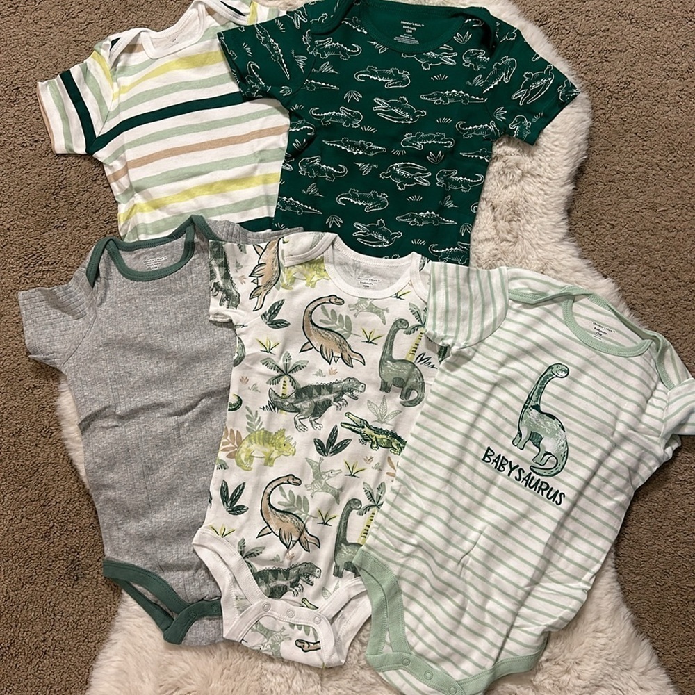 Baby Boy 5-pack Onesies